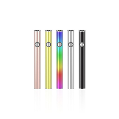 CBD THC yağı Şarj Edilebilir 510 İplik Pil 350mah Mikro USB