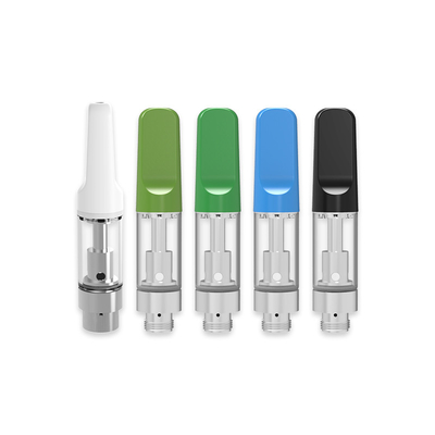 510 İplik CBD Vape Kalem Sızdırmaz Seramik Bobin Arabaları 0.5ml 1ml