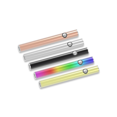 Rechargeale 510 İplik CBD Vape Kalem Pil 350mAh Ayarlanabilir Voltaj