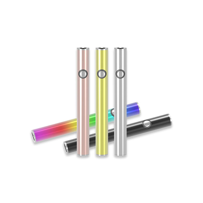 Rechargeale 510 İplik CBD Vape Kalem Pil 350mAh Ayarlanabilir Voltaj