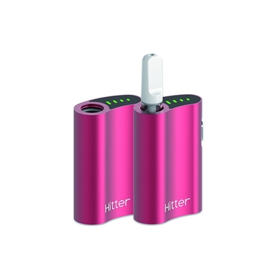 510 Kartuş için Taşınabilir Metal Kavisli Oda Ön Isıtma Vape Pil Özel