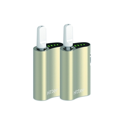 Ayarlanabilir Voltaj CBD Vape Pil Metal Kavisli Oda Ön Isıtma 550mah 4.2V