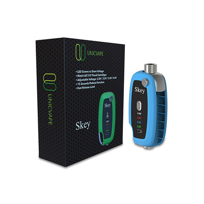 4 Voltaj Ayarlanabilir 510 İplik Pil 500mah 3.2V 3.6V Kenevir yağı