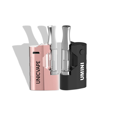 0.5ml Ön Isıtmalı Şarj Edilebilir Cbd Pil 510 İplik Ayarlanabilir Voltaj 500mAh