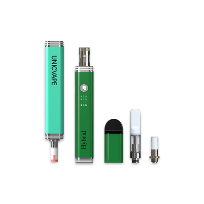 15s Ön ısıtma pod sistemi tek kullanımlık buharlaştırıcı Dab Rig Kuvars Odası