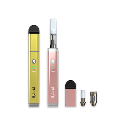 Kenevir Yağları için 3.8V 500mah Düz Vape Kalem Şarj Edilebilir E Çiğ Pil